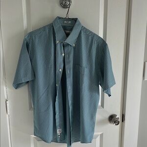 Blue Casual Button Down Shirt